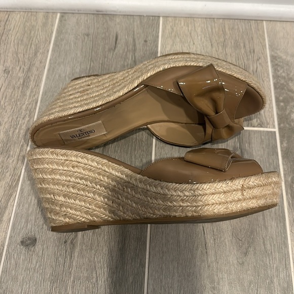 Valentino Garavani Patent Leather Espadrilles Size 41 US 9.5 - Picture 11 of 14